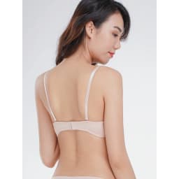 Thumbnail Áo ngực nữ Misaki cúp 3/4 mút vừa nylon trơn M1023 2