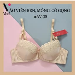 Thumbnail Áo ngực nữ Vicci AV.05- AV.06 mỏng, nhẹ, có gọng ôm ngực màu Da 2