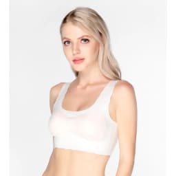Thumbnail Áo ngực nữ Wacoal bản to nâng ngực không gọng không viền, Áo lót nữ liền dây bản lưng to - ICGG540 3