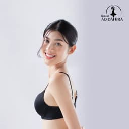 Thumbnail Áo ngực nữ Wacoal mút dày 3cm nâng ngực có gọng chống tuột, Áo lót trơn dây vai cố định - IIB5395 4