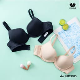 Thumbnail Áo ngực nữ Wacoal mút mỏng nhẹ nâng ngực có gọng chống tuột, Áo lót nữ trơn dây liền - IHB3015 1