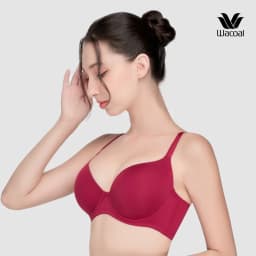 Thumbnail Áo ngực nữ Wacoal mút mỏng nhẹ nâng ngực có gọng chống tuột, Áo lót bigsize bản lưng to - ILB5971 2
