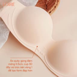 Thumbnail Áo Ngực Su Áo Quây Không Gọng Đệm Mỏng Ôm Ngực Tự Nhiên Loirechic AL250307 2