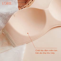 Thumbnail Áo Ngực Su Áo Quây Không Gọng Đệm Mỏng Ôm Ngực Tự Nhiên Loirechic AL250307 3