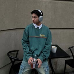 Thumbnail Áo Nỉ Candles Flag Sweater Oversize Unisex 4