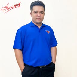 Thumbnail Áo Đoàn Thanh Niên cho nam, thêu logo cờ đỏ sao vàng, size tới 100kg, vải thun lạnh,hiệu Amazing 1