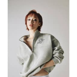 Thumbnail Áo Oh Wonder Studio Logo Half Zip-up Sweatshirt 3