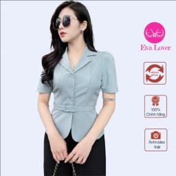 Thumbnail Áo Peplum Evalover Công Sở kèm belt 1