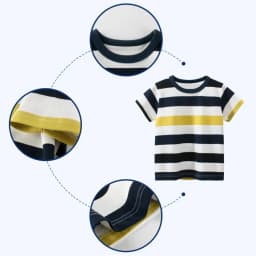 Thumbnail Áo phông bé trai cộc tay mùa hè hàn quốc thời trang trẻ em 2 đến 8 tuổi SKIDS 2
