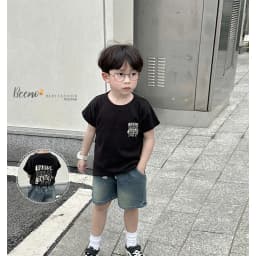 Thumbnail Áo phông cộc tay Beemo cổ tròn in chữ vải cotton mềm mại mặc mùa hè cho bé 9-24kg 4032AHB 1