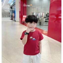Thumbnail Áo phông cộc tay Beemo in hình ô tô vải cotton 4C mềm mại mặc mùa hè cho bé 9-24kg 5063AHK 3
