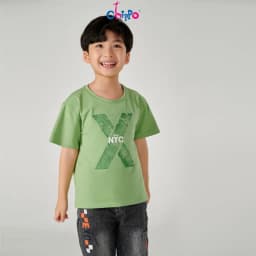 Thumbnail Áo phông cộc tay cho bé trai CHIPPO chất liệu cotton thoáng mát cho bé 3 tuổi đên 10 tuổi (13-34Kg) 2