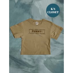Thumbnail Áo Phông Cộc Tay K'S CLOSET Chất Liệu Vải Cotton Cho Bé Trai (2-14 tuổi) từ 10kg - 55kg E232FIS 1