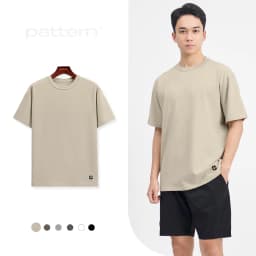 Thumbnail Áo Phông Cotton PATTERN Basic Logo Tee 6 Màu PA062 1