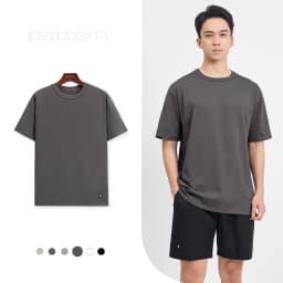 Thumbnail Áo Phông Cotton PATTERN Basic Logo Tee 6 Màu PA062 4