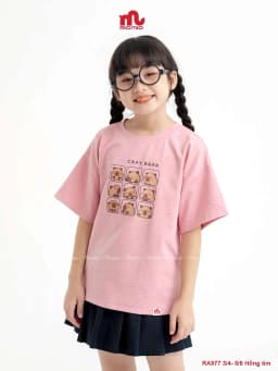 Thumbnail Áo phông hot trend cho bé Riomio chất cotton thoáng mát, hình in trendy-RA977 3