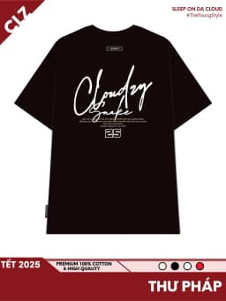 Thumbnail Áo phông local brand nam nữ basic unisex tay lỡ thun form rộng teen cổ tròn oversize cotton THƯ PHÁP 1