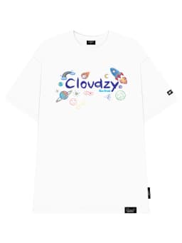 Thumbnail Áo phông local brand nam nữ unisex tay lỡ thun form rộng teen cổ tròn oversize cotton CLOUDZY CRAYON 3