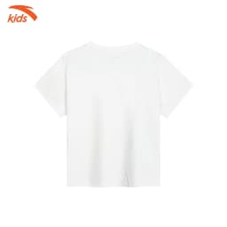 Thumbnail Áo Phông Ngắn Tay Thể Thao Bé Gái Anta Kids Badminton vải polyester co giãn 4 chiều, thoáng khí 3624B9119 1