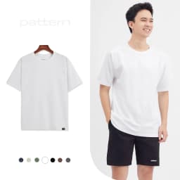 Thumbnail Áo Phông Raglan Cotton Trơn 7 Màu Basic PATTERN PA048 4