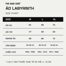 Thumbnail ÁO PHÔNG THE BAD GOD LABYRINTH 2