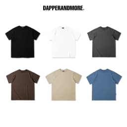 Thumbnail Áo Phông Trơn DAPPERANDMORE Choice Basic Tee Form Rộng Oversize 100% Cotton 250gsm - Áo Thun Trơn DAPPERANDMORE 1