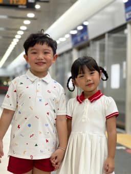 Thumbnail Áo polo bé trai, áo polo ngắn tay in họa tiết vũ trụ cho bé trai từ 1 tuổi - 10 tuổi Baa Baby - PL01N 1