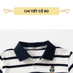 Thumbnail Áo Polo bé trai ngắn tay 27Kids KACADY thun sơ mi cộc nam cho trẻ từ 2-10 tuổi  BSPO4 2