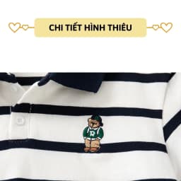 Thumbnail Áo Polo bé trai ngắn tay 27Kids KACADY thun sơ mi cộc nam cho trẻ từ 2-10 tuổi  BSPO4 3