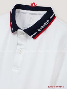 Thumbnail Áo polo bé trai Riomio áo polo cho bé chất liệu cotton mềm mịn, thoáng mát RAT1129 1