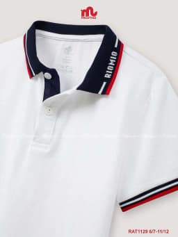 Thumbnail Áo polo bé trai Riomio áo polo cho bé chất liệu cotton mềm mịn, thoáng mát RAT1129 2
