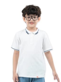 Thumbnail Áo polo bé trai RIOMIO size 21-42kg, phối kẻ năng động style Hàn Quốc, vải cotton co giãn tốt -RA508 2