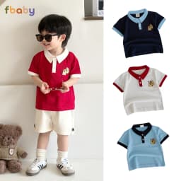 Thumbnail Áo Polo Cộc Tay Bé Trai Fbaby Áo Phông Vải Cá Sấu Cao Cấp Mềm Mại Thoáng Mát Lịch Sự Phù Hợp Đi Học, Đi Chơi 1