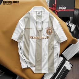 Thumbnail Áo polo football Heboz 2M, áo thun nam cổ bẻ chất vải cotton co giãn - 00002274 1