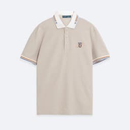 Thumbnail Áo polo form REGULAR R1300 BD282 chất cotton đứng form cao cấp hoạ tiết basic thoáng mát BEN & TOD 2