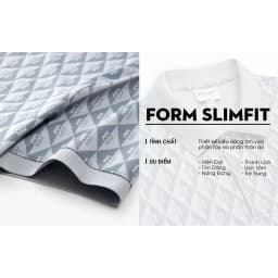 Thumbnail Áo Polo Ghi Xám 9APCH597GHS Biluxury Phối Hoạ Tiết Kháng Khuẩn Chống Nhăn Bền Màu 4