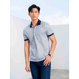 Thumbnail Áo Polo Họa Tiết 8APCH430XAH Biluxury Chất Liệu Cao Cấp Thoáng Mát, Thấm Hút Mồ Hôi 3