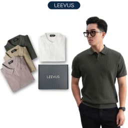 Thumbnail Áo polo LEN DỆT KIM GATA KNIT cao cấp, kiểu dáng classic Hàn Quốc sang trọng - APL332 1