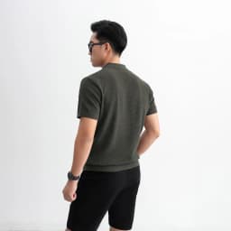 Thumbnail Áo polo LEN DỆT KIM GATA KNIT cao cấp, kiểu dáng classic Hàn Quốc sang trọng - APL332 3