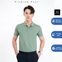 Thumbnail Áo polo MMANS Basic đơn giản tinh tế chất vải Cotton poly cao cấp co giãn 4 chiều không nhăn nhàu các màu cơ bản 1