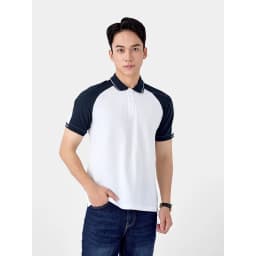 Thumbnail Áo Polo Nam 5S FASHION Tay Raglan Phối Màu Chất Liệu Mát Thoáng Khí, Phom Slimfit APC25028 1