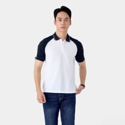 Thumbnail Áo Polo Nam 5S FASHION Tay Raglan Phối Màu Chất Liệu Mát Thoáng Khí, Phom Slimfit APC25028 3