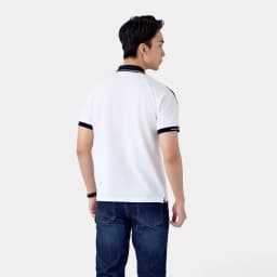 Thumbnail Áo Polo Nam 5S FASHION Tay Raglan Phối Màu Chất Liệu Mát Thoáng Khí, Phom Slimfit APC25028 4
