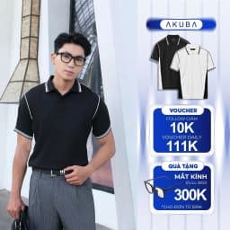 Thumbnail Áo Polo Nam AKUBA Phối Màu Lịch Lãm, Năng Động, Chất Liệu Cao Cấp | 01HE1242 1