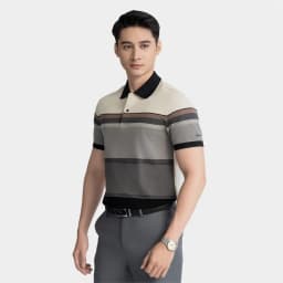 Thumbnail Áo Polo Nam Aristino Business Cotton Regular Fit 1PS044AZ 1