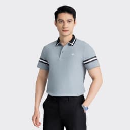 Thumbnail Áo Polo Nam Aristino Insidemen 6PS003AZ dáng Regular Fit suông nhẹ họa tiết dệt Jacquard trẻ trung 1