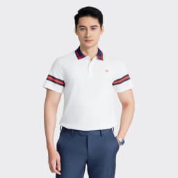 Thumbnail Áo Polo Nam Aristino Insidemen 6PS003AZ dáng Regular Fit suông nhẹ họa tiết dệt Jacquard trẻ trung 2
