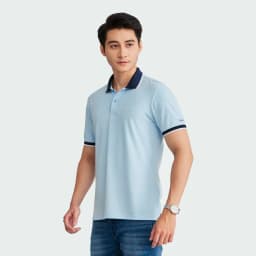Thumbnail Áo Polo Nam Aristino Insidemen Regular Fit IPS066S2 suông nhẹ thoải mái cử động nhưng vẫn tôn dáng khi mặc 4