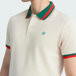 Thumbnail Áo Polo Nam Aristino Insidemen Regular Fit 6PS001AZ suông nhẹ thoải mái bề mặt vải bóng mịn, bền màu 3