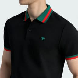 Thumbnail Áo Polo Nam Aristino Insidemen Regular Fit 6PS001AZ suông nhẹ thoải mái bề mặt vải bóng mịn, bền màu 4